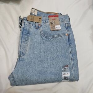 Levi's 501 Original Light Blue Jeans